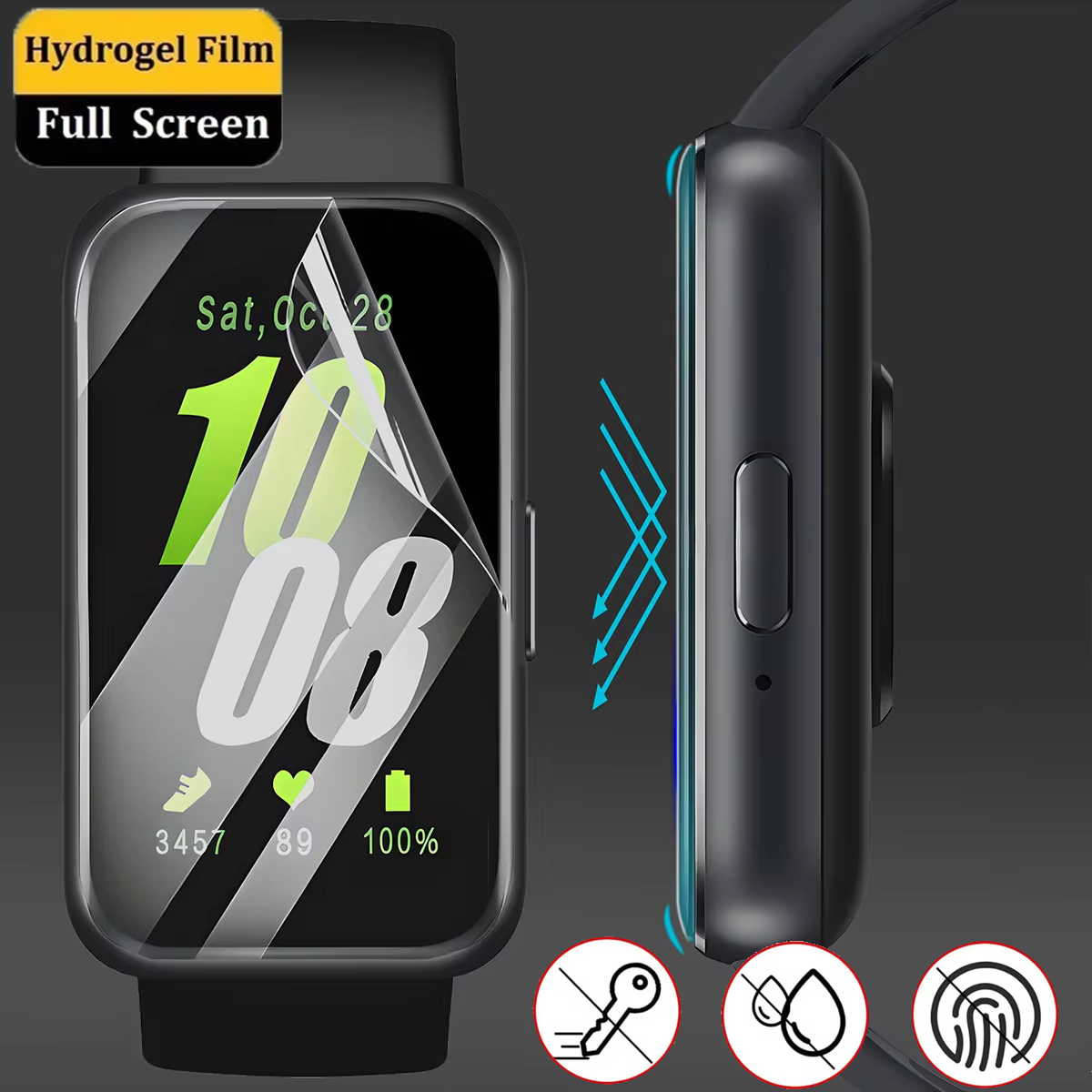 Hydrogel Screen Protector - Film bening HD hidrogel lunak untuk