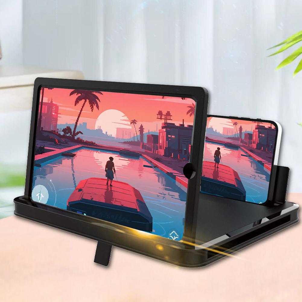 Matte Anti Glare Screen - Amplifier Ponsel 10/12/14 Inci Kaca Pembesar