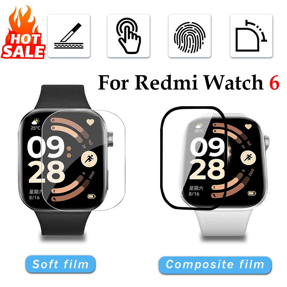 Smartwatch Screen Film - 1-5 Buah Film Lembut untuk Xiaomi