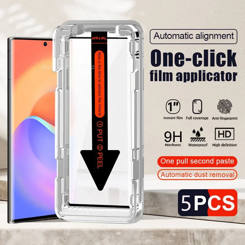 Oppo A78 - 5 Buah Film Kaca Tempered untuk