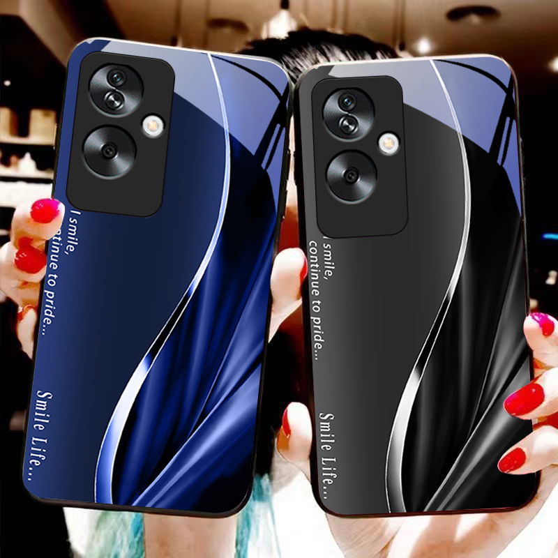 Realme Note 50 - Baru Lembut Coklat Merah untuk Oppo