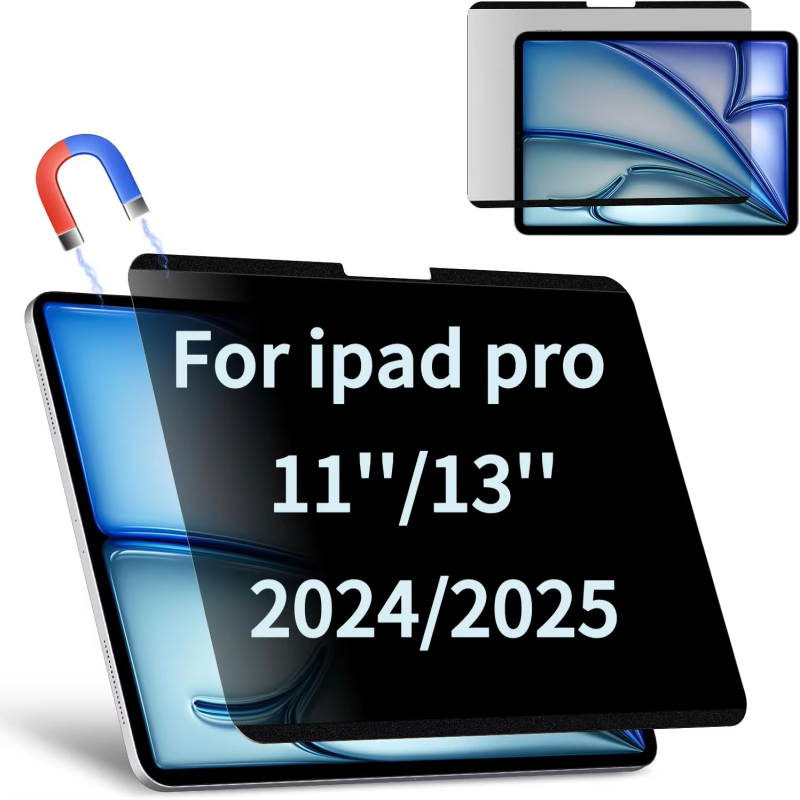 Matte Anti Glare Screen - Pelindung Layar Privasi Magnetik untuk iPad