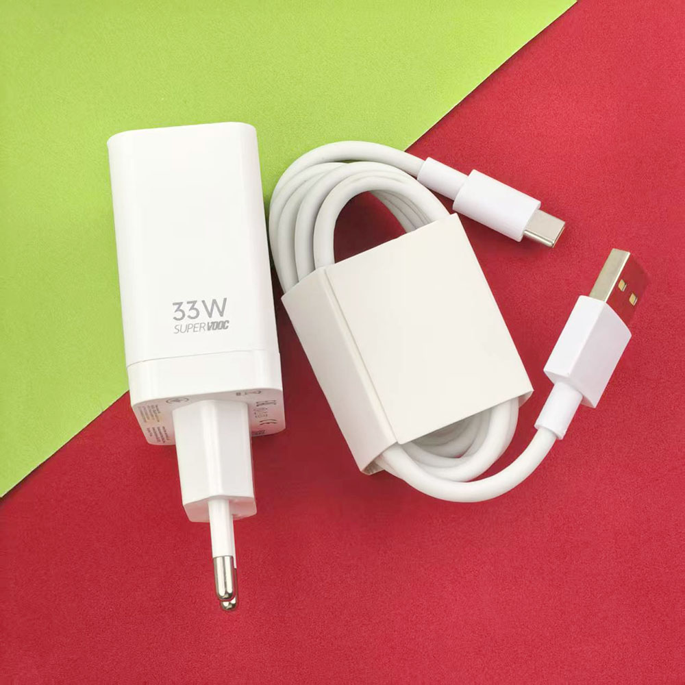Oppo A78 - Adaptor Pengisian Cepat OPPO EU Supervooc