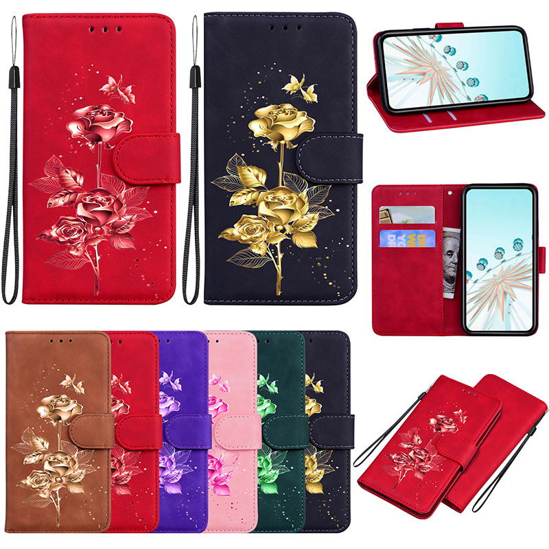 Realme Note 50 - Casing Slot Kartu Kulit Untuk Realme