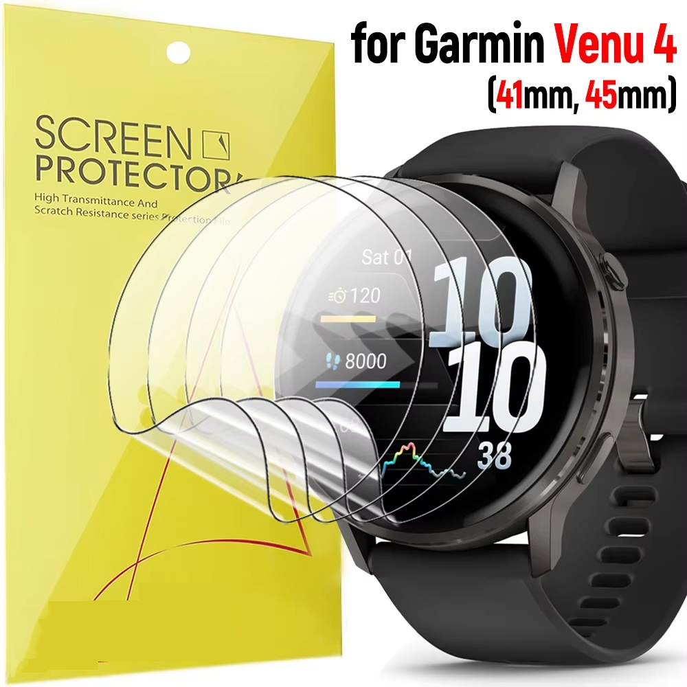 Hydrogel Screen Protector - Film Hidrogel Lembut untuk Garmin Venu