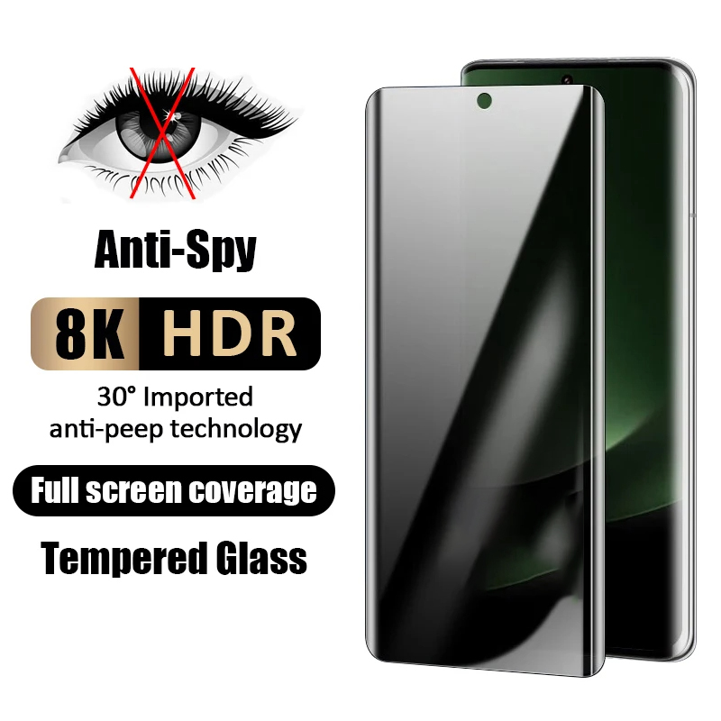 Curved Edge Screen - Kaca Tempered anti-mata-mata tepi melengkung untuk