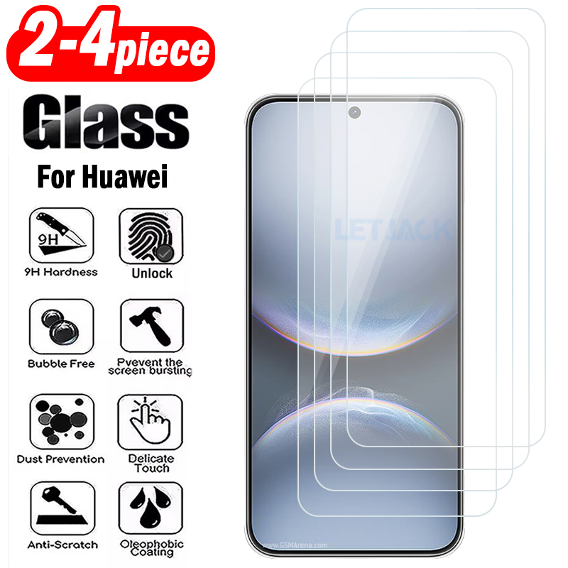 Huawei Nova 12 - 2-4 Buah Kaca Pelindung untuk Huawei