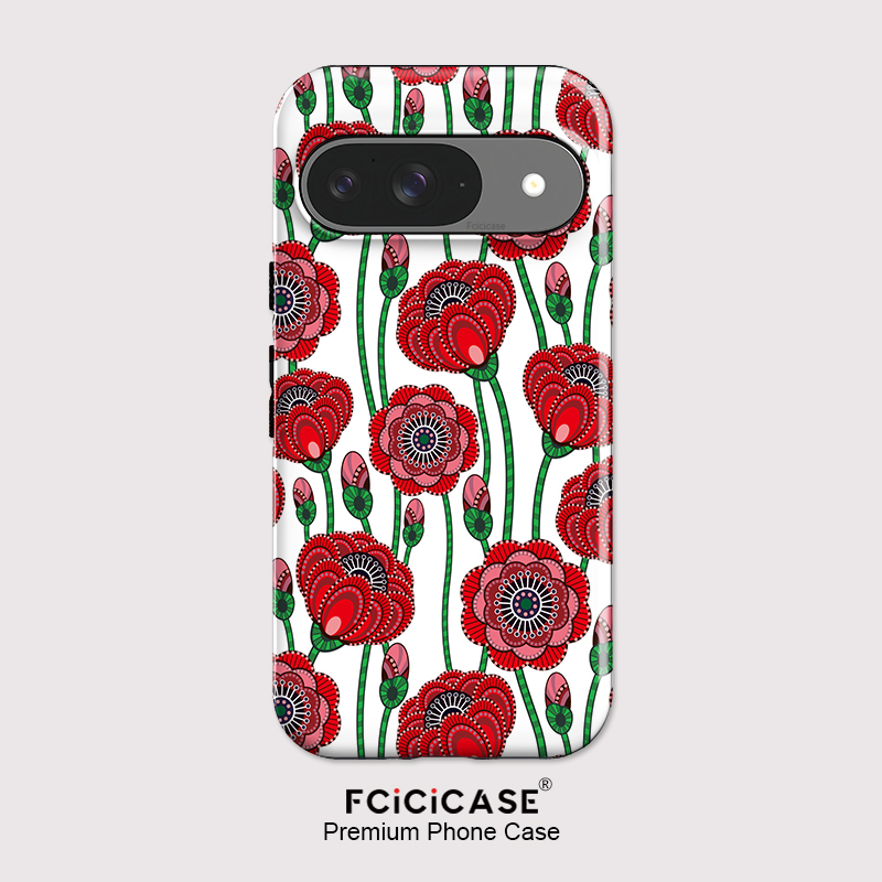 Google Pixel 9 - Fcicicase Casing Ponsel Akrilik Matte untuk