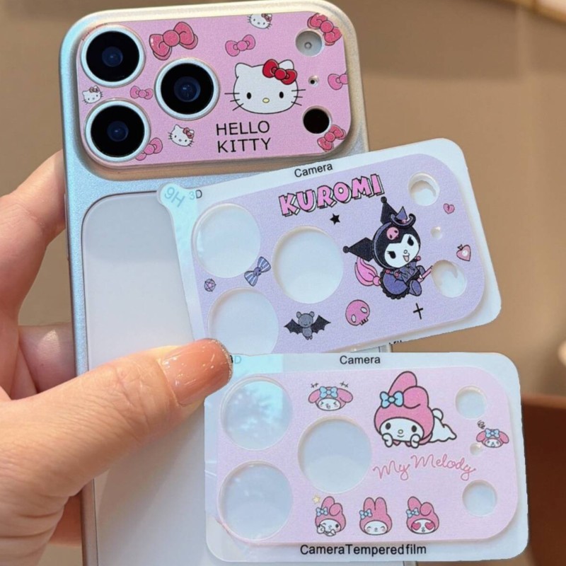 Tempered Glass Screen 9H - Pelindung Lensa Kamera Sanrio Hello Kitty