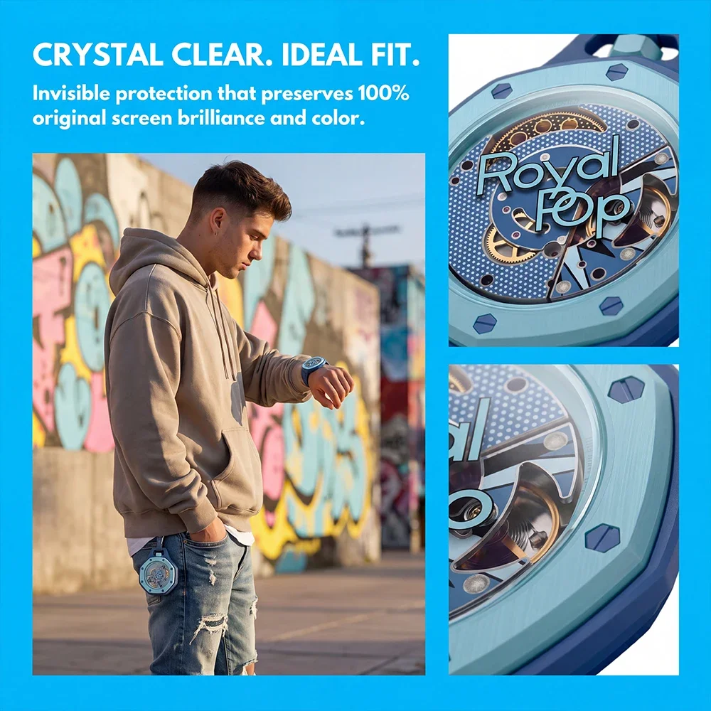 Kaca Tempered untuk Swatch X A - Smartwatch Screen Film ulasan dan harga