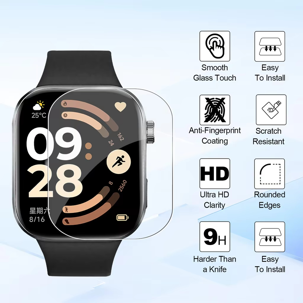 1-5 Buah Film Lembut untuk Xia - Smartwatch Screen Film ulasan dan harga