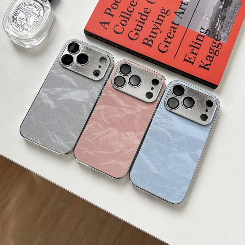 Casing Ponsel Kulit Mewah Berl - Camera Lens Protector ulasan dan harga