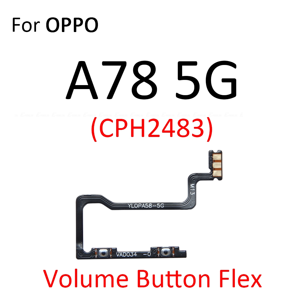 Tombol Daya Mute Switch Untuk  - Oppo A78 ulasan dan harga