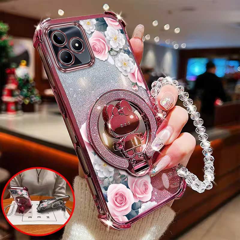 3pcs (Casing Ponsel Mawar Roma - Realme Note 50 ulasan dan harga