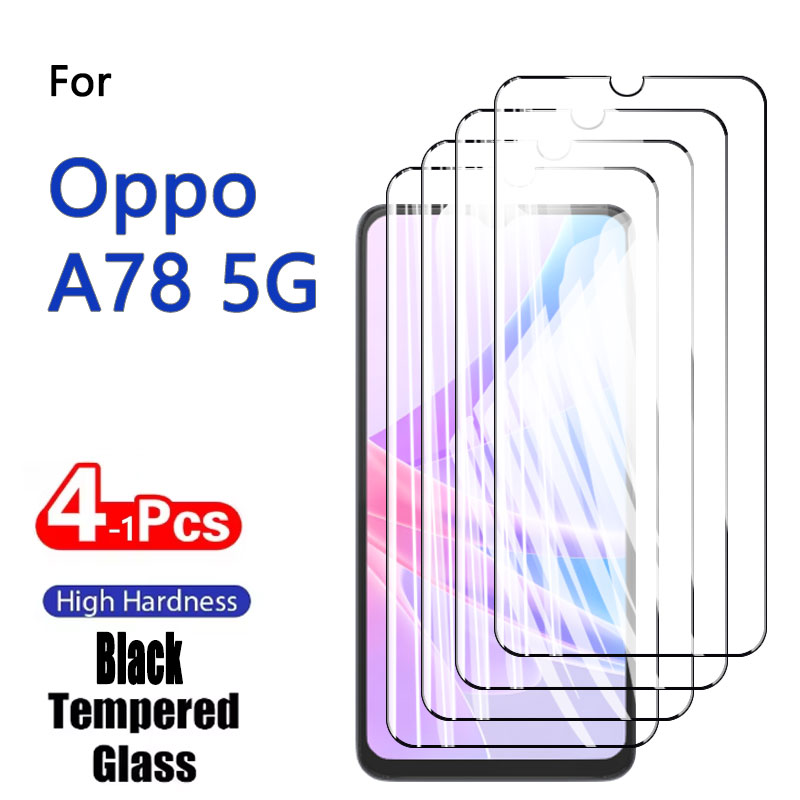 1-4 Buah Pelindung Layar untuk - Oppo A78 ulasan dan harga