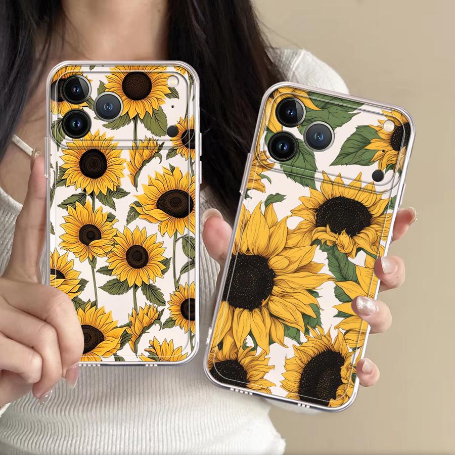 Casing Pola Bunga Matahari yan - Apple Iphone 15 Pro Max ulasan dan harga