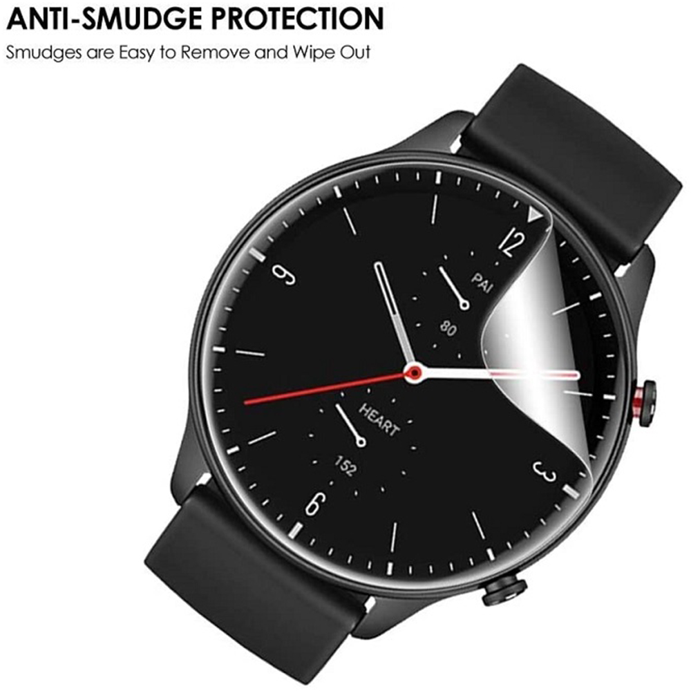 3/6 buah Film hidrogel transpa - Smartwatch Screen Film ulasan dan harga