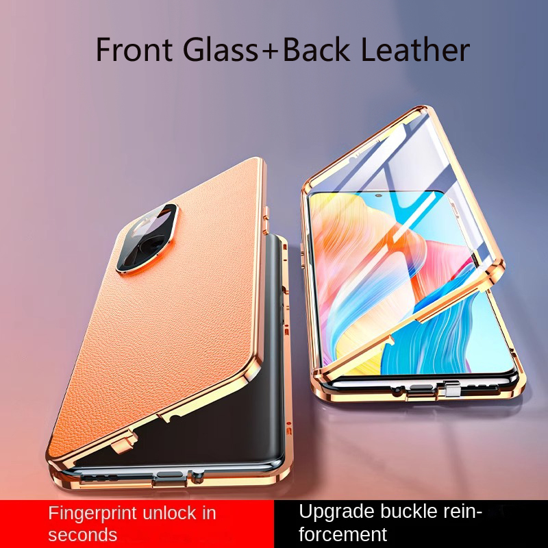 Sarung ponsel kulit kaca 360 ° - Realme Gt 6 ulasan dan harga