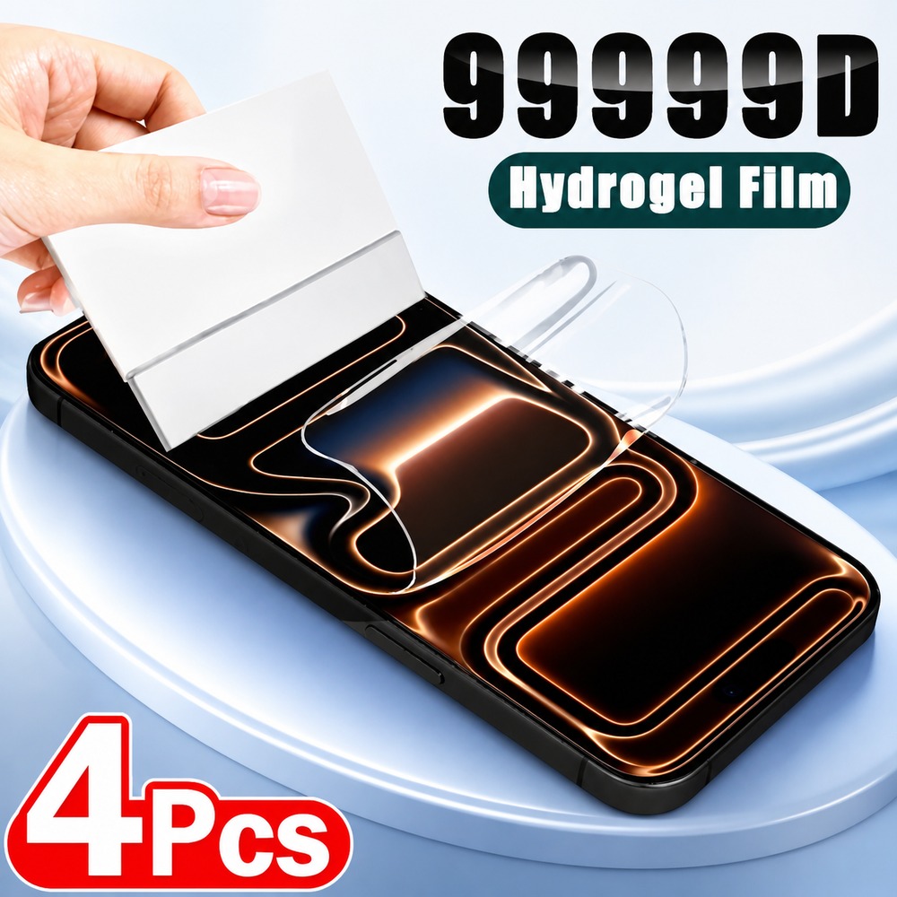 4PCS Film Hidrogel Untuk Realm - Realme Gt 6 ulasan dan harga