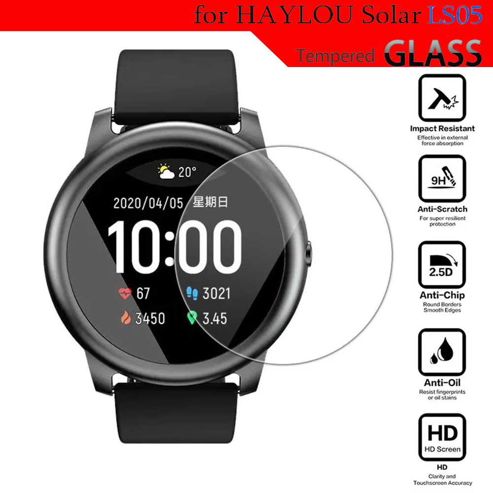 Kaca Tempered untuk HayLou Sol - Smartwatch Screen Film ulasan dan harga