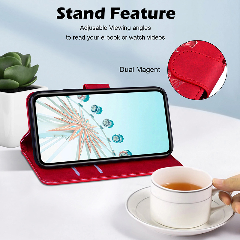 Casing Slot Kartu Kulit Untuk  - Realme Note 50 ulasan dan harga