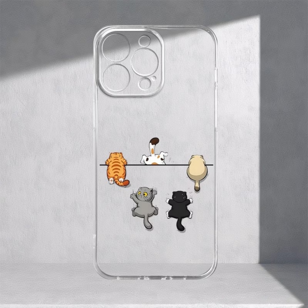 Casing HP Motif Lima Kucing Lu - Apple Iphone 15 Pro Max ulasan dan harga
