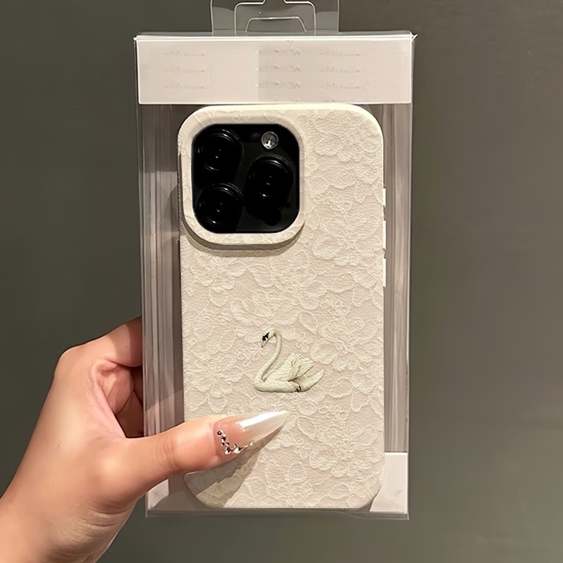 Casing Ponsel Motif Angsa Rend - Apple Iphone 15 Pro Max ulasan dan harga