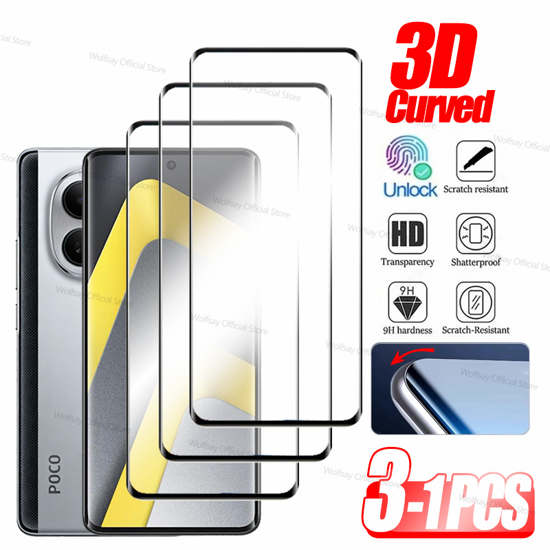 3/2/1 Buah Kaca Tepi Melengkun - Curved Edge Screen ulasan dan harga