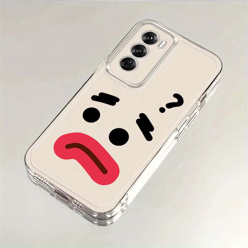 Casing Pola Emoji Lucu Kartun  - Oppo A78 ulasan dan harga