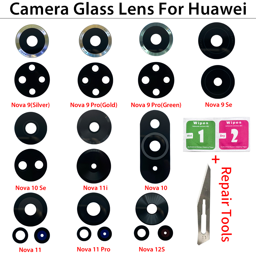 10 Buah Lensa Kaca Kamera Bela - Huawei Nova 12 ulasan dan harga