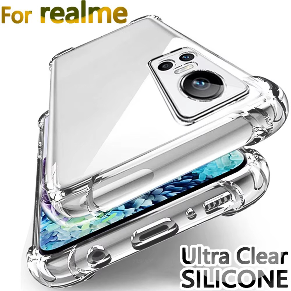 Sarung silikon transparan taha - Realme Gt 6 ulasan dan harga